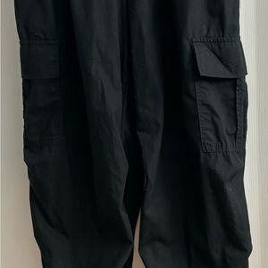 Orange Kiss Essentials drawstring cargo pants